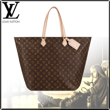 Louis Vuitton MONOGRAM Monogram Leather Totes M43893 