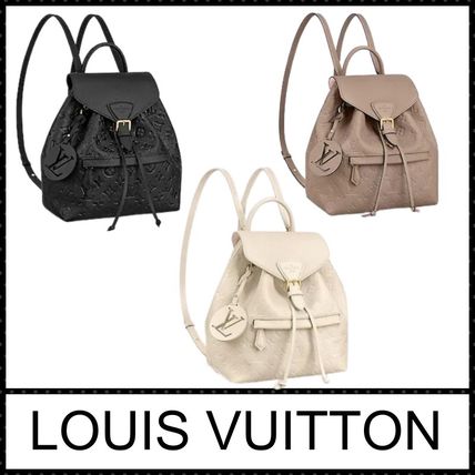 Louis Vuitton MONOGRAM EMPREINTE 2020 21AW Casual Style Elegant Style Logo Backpacks M45397 M45410 M45205 