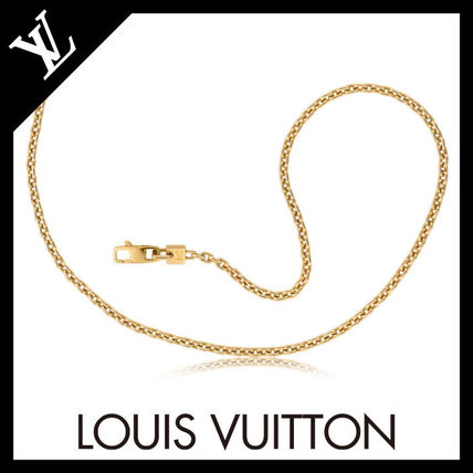 Louis Vuitton 2020 SS Casual Style Chain Party Style 18K Gold Office Style Q92001 