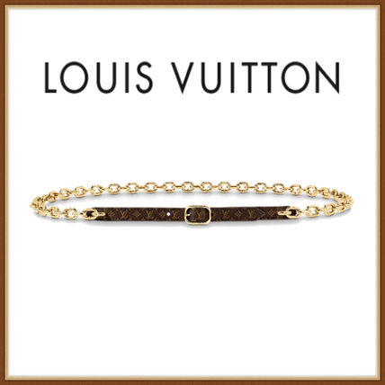 Louis Vuitton MONOGRAM Twist The Chain 12Mm Belt M0204W 