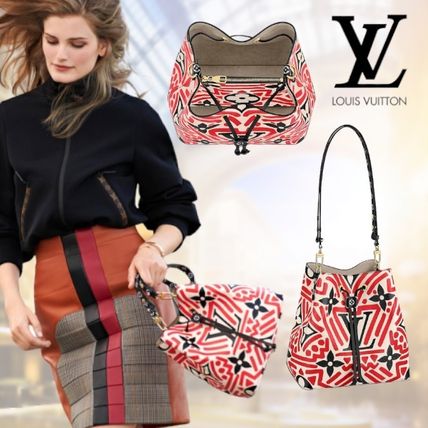 Louis Vuitton MONOGRAM 2020 21AW Monogram Casual Style Unisex Canvas 2WAY Leather M45362 