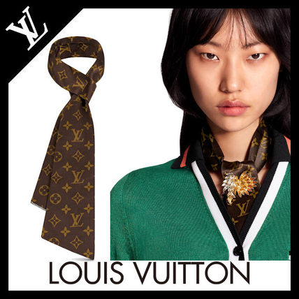 Louis Vuitton 2020 SS Satin Monogram Stole MP2592 