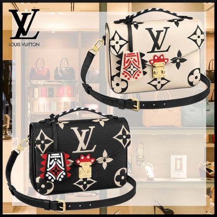 Louis Vuitton MONOGRAM EMPREINTE 2020 21AW Unisex 2WAY Logo Shoulder Bags M45385 M45384 