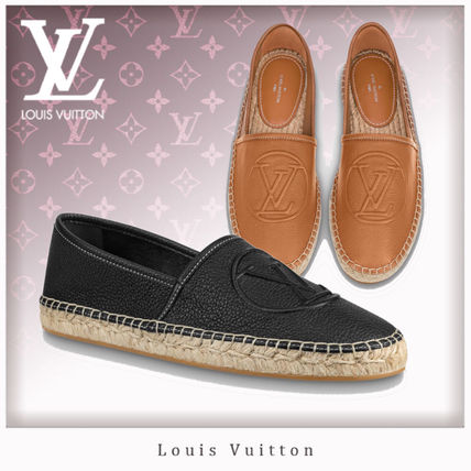 Louis Vuitton 2020 21AW Plain Toe Rubber Sole Casual Style Blended Fabrics