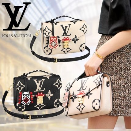 Louis Vuitton MONOGRAM 2020 21AW Monogram Casual Style Unisex Canvas 2WAY Leather Crossbody M45385 M45384 
