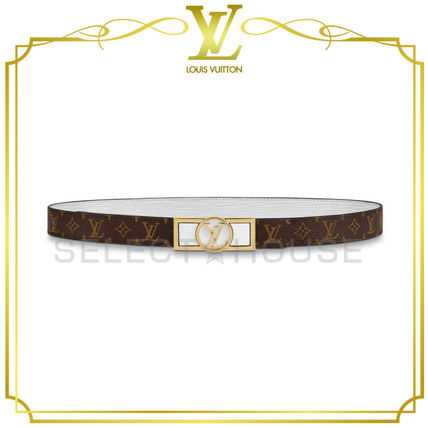 Louis Vuitton 2020 SS Monogram Leather Belts MP246W MP246 