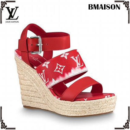 Louis Vuitton 2020 SS Lv Escale Starboard Wedge Sandal 1A7U3Z 