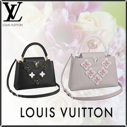 Louis Vuitton CAPUCINES 2020 SS Monogram 2WAY Crossbody Shoulder Bags M53727 