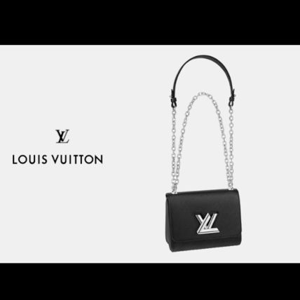 Louis Vuitton TWIST Casual Style 2WAY Chain Leather Party Style Elegant Style 