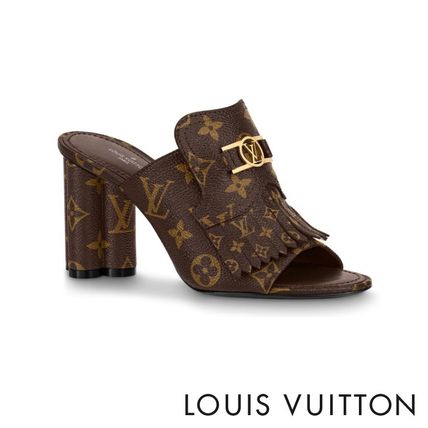 Louis Vuitton MONOGRAM Monogram Sandals 1A865A 