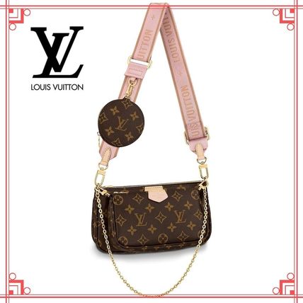 Louis Vuitton Monogram Leather Elegant Style Formal Style Logo M44840 