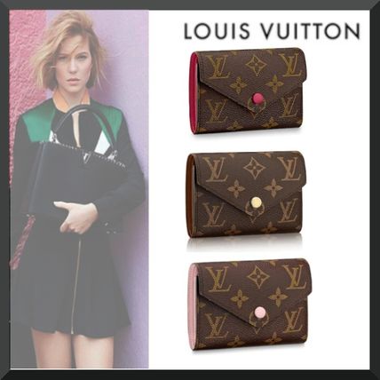 Louis Vuitton Monogram Leather Folding Wallets M62360 M62472 M41938 