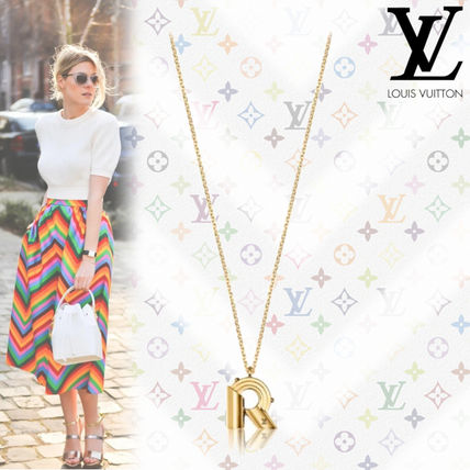 Louis Vuitton Lv  Me Necklace Letter R M61073 