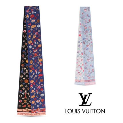 Louis Vuitton 2020 SS Silk Elegant Style Lightweight Scarves  Shawls 