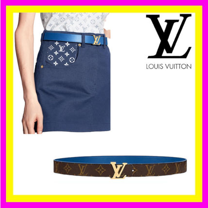 Louis Vuitton Lv Escale Lv Initials 30Mm Reversible Belt M0255W 