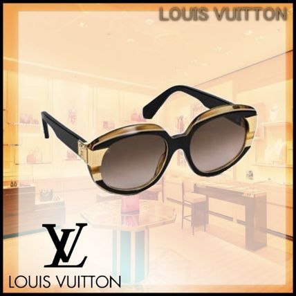 Louis Vuitton MONOGRAM 2020 21AW Unisex Street Style Round Sunglasses Z1392E 
