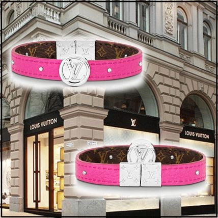 Louis Vuitton 2020 Cruise 2020 CRUISE LV CIRCLE REVARSIBLE BRACELET silver bracelets M6556E 