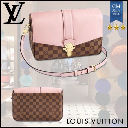 Louis Vuitton CLAPTON 2020 SS Canvas Leather Crossbody Logo Shoulder Bags 