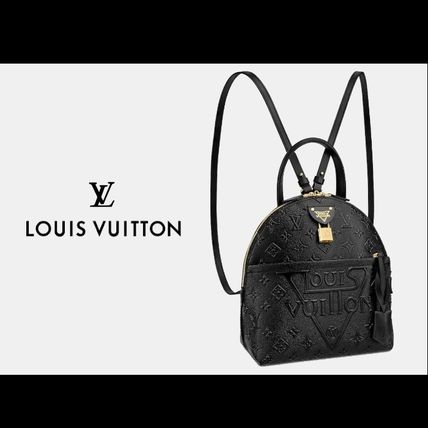 Louis Vuitton MONOGRAM EMPREINTE 2020 Cruise Monogram Casual Style Leather Logo Backpacks 