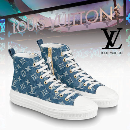 Louis Vuitton MONOGRAM Stellar Sneaker Boot 1A4VTA 