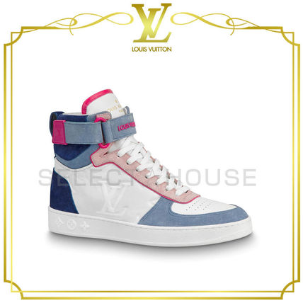 Louis Vuitton 2020 SS Monogram Casual Style Leather Low Top Sneakers 1A7RNC 