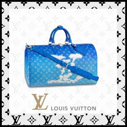 Louis Vuitton 2020 21AW Monogram Unisex Canvas Blended Fabrics Street Style Leather M45428 
