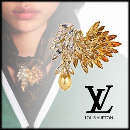 Louis Vuitton 2020 Cruise Petal Strass Brooch MP2571 
