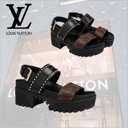 Louis Vuitton MONOGRAM Sandals 1A6650 