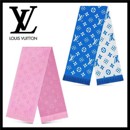 Louis Vuitton MONOGRAM 2019 20AW Logomania Scarf M71839 M73659 