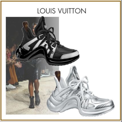 Louis Vuitton 2020 Cruise Monogram Plain Toe Rubber Sole Casual Style Unisex 