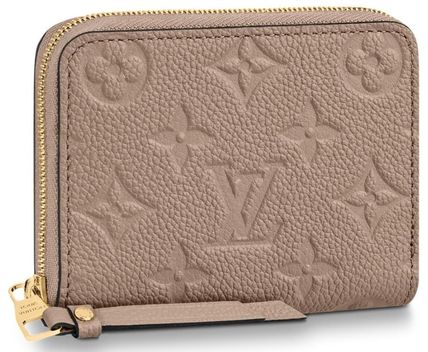 Louis Vuitton ZIPPY COIN PURSE Monogram Leather Long Wallet Small Wallet Logo Coin Cases 