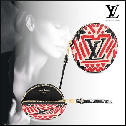 Louis Vuitton Monogram Canvas Logo Coin Cases M69505 