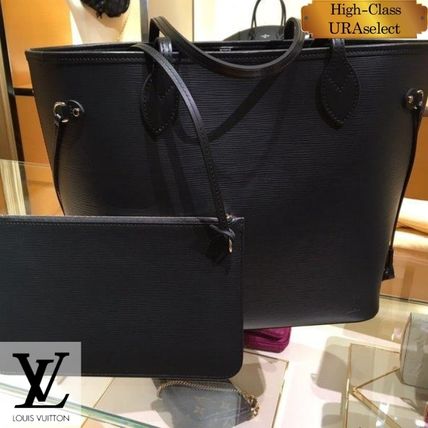 Louis Vuitton A4 Plain Leather Office Style Logo Totes M40932 