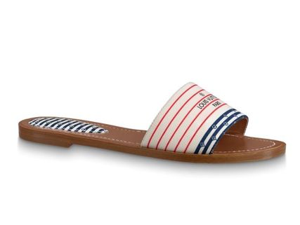 Louis Vuitton Lock It Flat Mule 1A7U3D 