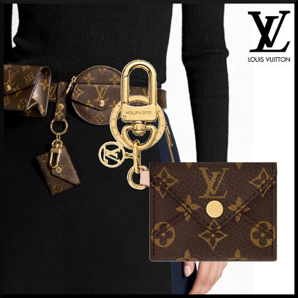 Louis Vuitton MONOGRAM 2020 SS Monogram Unisex Leather Logo Keychains  Bag Charms M69003 