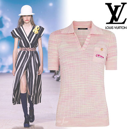 Louis Vuitton 2020 SS Casual Style Wool Street Style Short Sleeves 