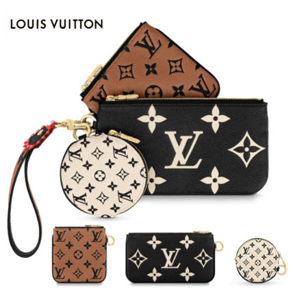 Louis Vuitton MONOGRAM EMPREINTE 2020 21AW Monogram Calfskin Logo Pouches  Cosmetic Bags M69516 
