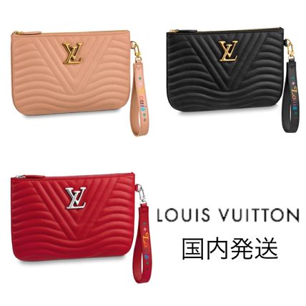 Louis Vuitton 2019 20AW Louis Vuitton New Wave Zipped Pochette M67500 M63943 M68478 