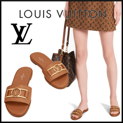 Louis Vuitton LOCKIT 2020 SS Lock It Flat Mule 1A64ZL 