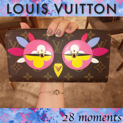 Louis Vuitton MONOGRAM 2017 SS Monogram Unisex Long Wallet Long Wallets 