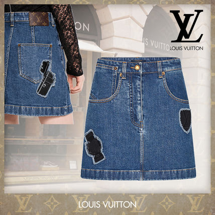 Louis Vuitton 2019 SS Short Mini Skirts 1A5JQA 1A5JQ9 1A5JQ8 1A5JQ7 