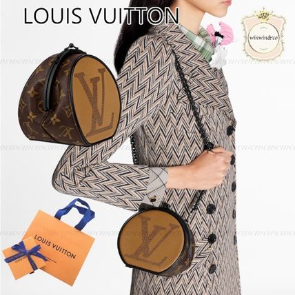 Louis Vuitton MONOGRAM 2020 SS 2WAY Leather Elegant Style Shoulder Bags 