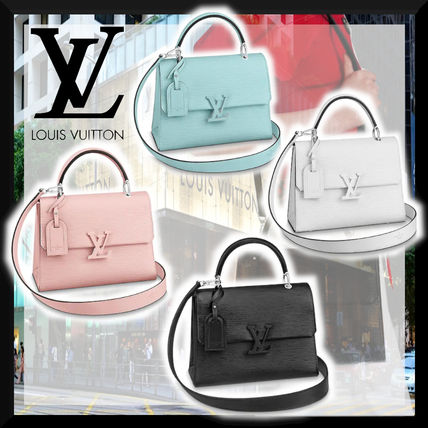 Louis Vuitton EPI 2020 SS 2WAY Leather Crossbody Logo Handbags M53695 M53694 M53834 M56320 