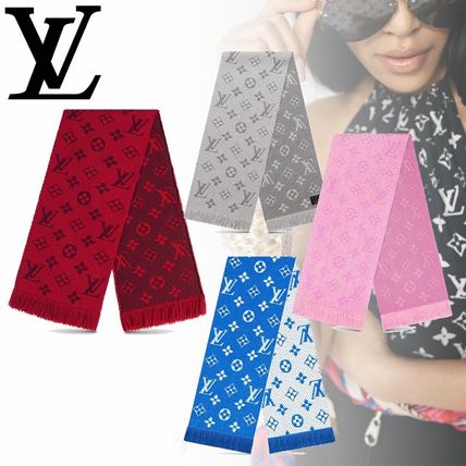 Louis Vuitton MONOGRAM 2020 SS Logomania Scarf M73659 M74742 M72432 M71839 