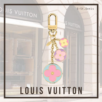 Louis Vuitton 2020 SS Monogram Blended Fabrics Keychains  Bag Charms M69571 