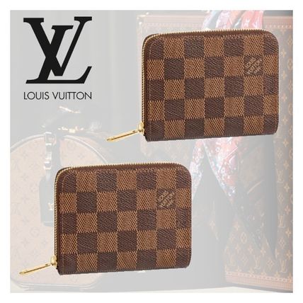 Louis Vuitton ZIPPY COIN PURSE Monogram Unisex Leather Long Wallet Logo Coin Cases N60213 N63070 