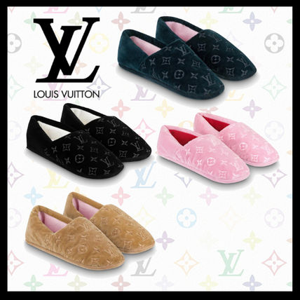Louis Vuitton MONOGRAM Monogram Unisex Slippers Logo Shoes 1A4M9S 1A4MA0 1A4MA8 1A4M9K 