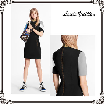 Louis Vuitton 2020 SS Short Monogram Casual Style Tight Nylon Collaboration 