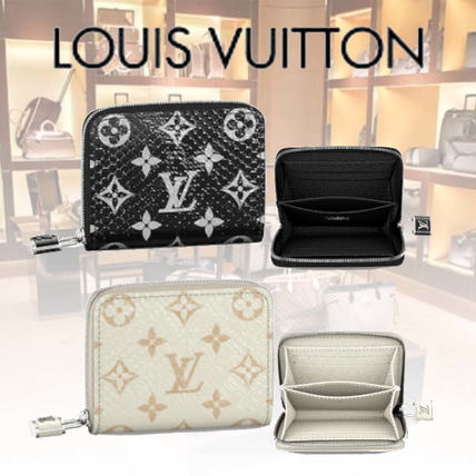 Louis Vuitton Monogram Unisex Street Style Leather Python Long Wallet N97726 N97059 