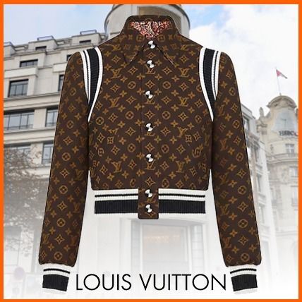 Louis Vuitton MONOGRAM 2020 21AW Paisley Monogram Casual Style Wool Logo Jackets 1A823B 